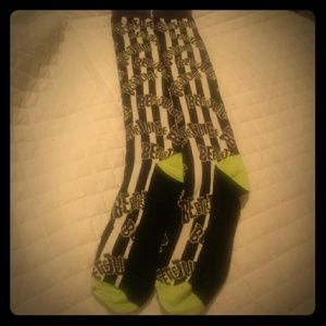 Beetlejuice socks
